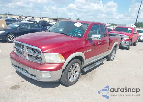 2009 Dodge Ram 1500 Laramie из США, поврежденный, VIN 1D3HB18T49S777520